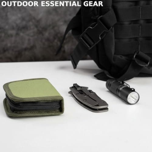 Bug Out Bag Survival Kit UK, Small Sewing Kit, Army Repair Set – Compact Bug Out Bag Survival UK with Nylon Case for Travel, Field, Home Emergency. — view 2