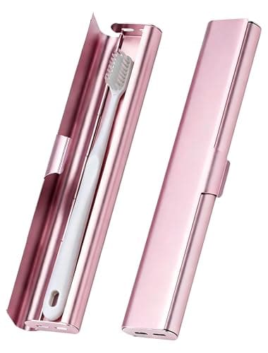 TRKRVAK Aluminum Toothbrush Travel Case