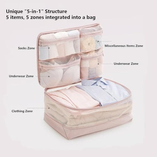 Travel Packing Light Clothes Organizer & Space Saver — view 6