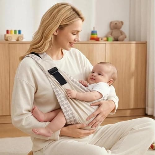 Baby Carrier, Newborn to Toddler, Ergonomic Baby Carrier Lightweight — view 5