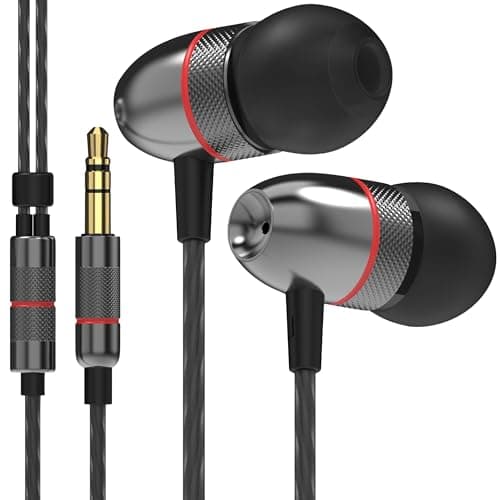 Betron ELR50 Wired Earphones with 3.5mm Jack, Black