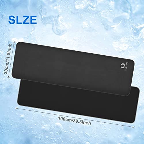 Sukeen Cooling Towel (40"x12"), Quick Dry Fitness Ice Towel for Gym, Golf, Yoga, Outdoor Work, Sports, Travel, Camping, Instant Cool for Neck and Face — view 2