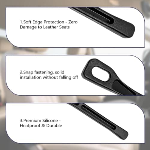 Universal Car Seat Gap Filler with Storage Slot, 2 Pack — view 6