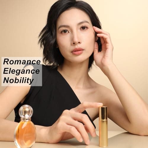 Aurdox Perfume Atomiser, Refillable & Portable Travel Perfume Bottle with Bottom Pump, Luxurious Small Atomiser Spray Bottle, Cologne Dispenser for Women and Men, Leaking Proof, 5 ml — view 6