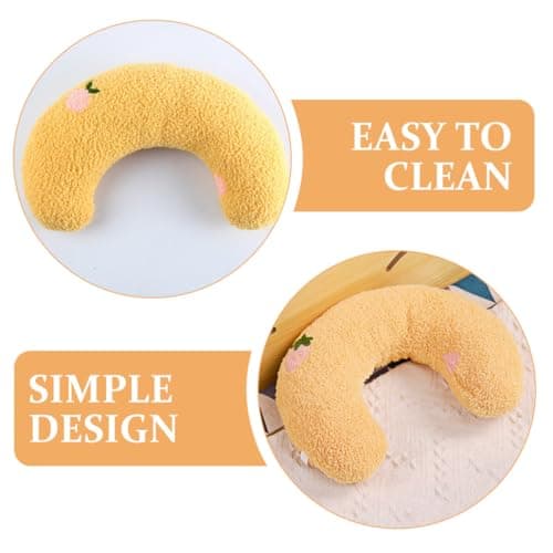 HOMOCONO 2pcs Cat Pillow U Shaped Washable Neck Support Pillow — view 3