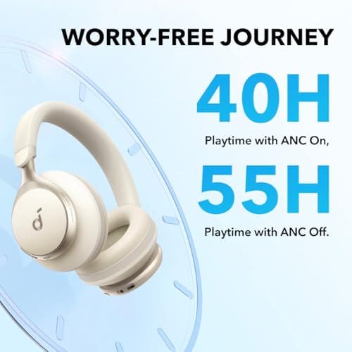 soundcore Anker Space One, Adaptive Active Noise Cancelling Headphones — view 6