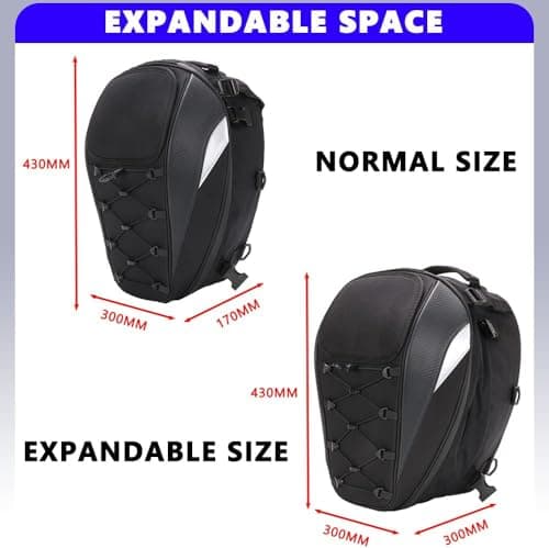 Motorbike Bag,Waterproof Motorcycle Luggage, Motorbike Tail Bag & Seat Bag — view 2