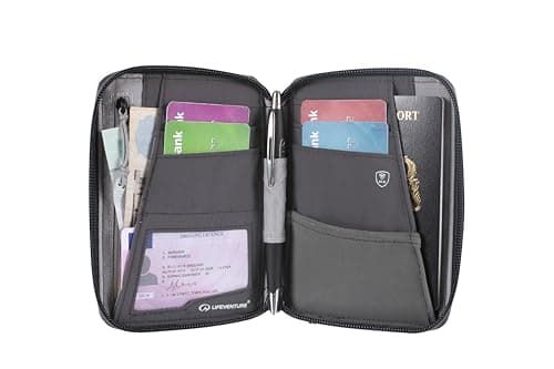 Lifeventure RFID Mini Travel Wallet – Slim Passport & Document Holder — view 2
