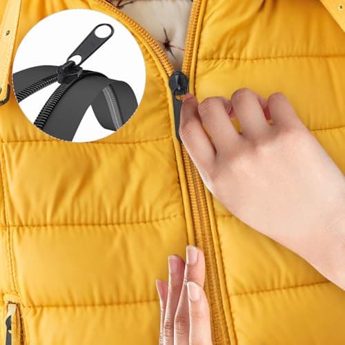 DOITEM 20Pcs Zipper Repair Kit Zippers Replacement 5# Zipper Pull Rescue Kit for Clothing Jackets Purses Luggage Backpacks — view 6