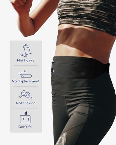 Waterfly Running Belt Bum Bag: Runner Marathon Jogging Men Women — view 2