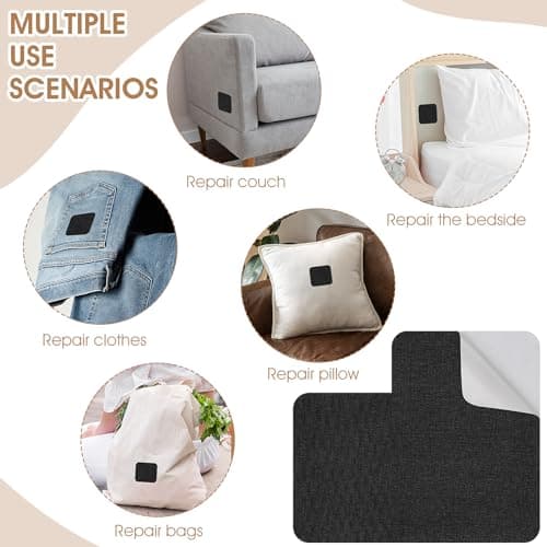 2 Pack Waterproof Canvas Repair Patch – Self-Adhesive — view 2