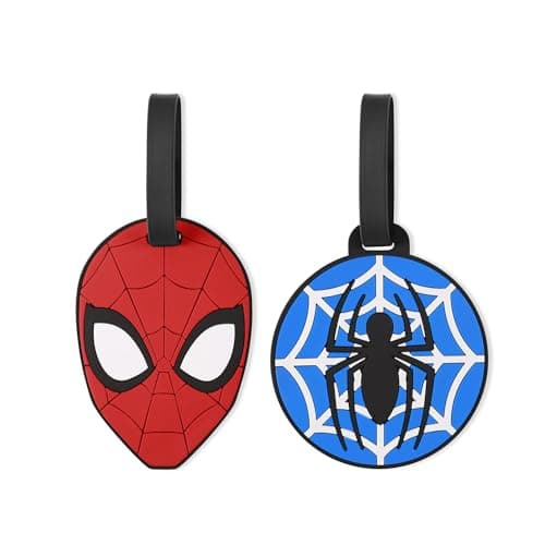 Marvel Spiderman Red & Blue 2 Piece Luggage Tags VT700917L.PH