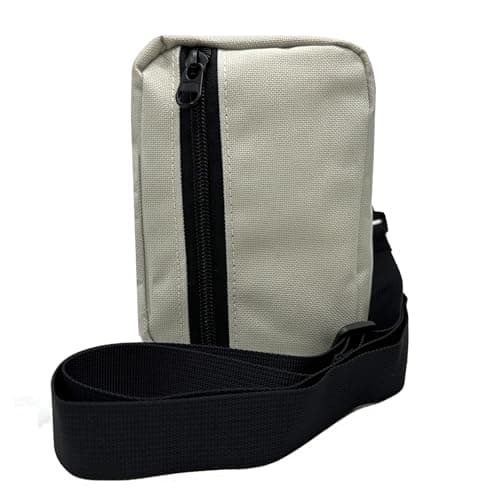KOSTOO Square Terminal Protector Carrying Bag Portable Anti-Scratch Protective Travel Case Fits Terminal Power Adapter & Cable, Receipt Paper Rolls and Hub (Beige)