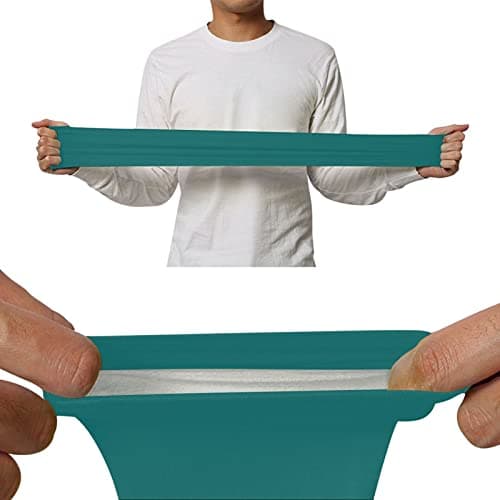 WELLDAY Plain Dark Teal Green Solid Color Arm Sleeves for Men or Women - Tattoo Cover Up, UV Sun Protection Cooling Sport Compression Sleeve for Basketball Football Golf — view 4
