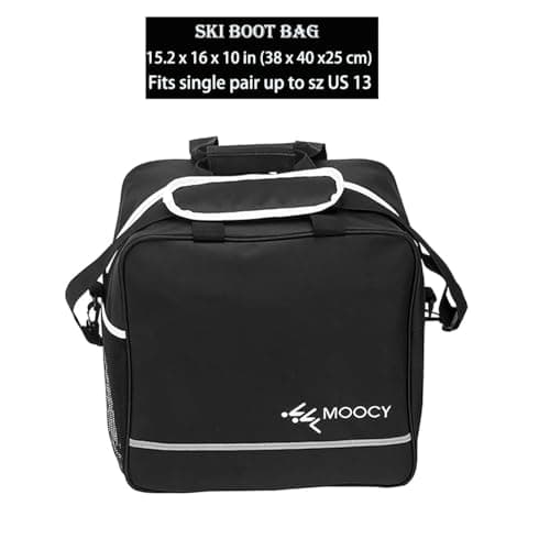MOPHOEXII Ski Helmet Bag,Universal Ski Boot Bag – Skiing and Snowboarding Travel Luggage – Stores Gear Including Jacket, Helmet, Goggles, Gloves & Accessories — view 2