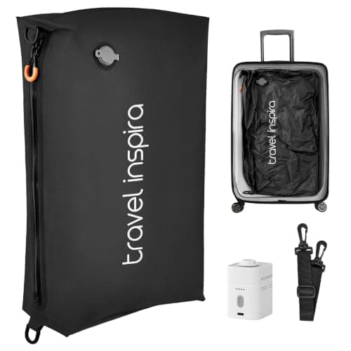travel inspira Vacuum Bags for Travel, TPU Compression Bag with Pump