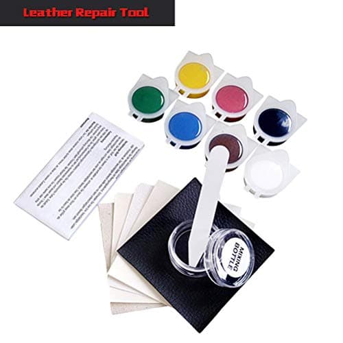 Masyrt Liquid Leather Repair Kit for Car Seats, No Heat Patch with 7 — view 6