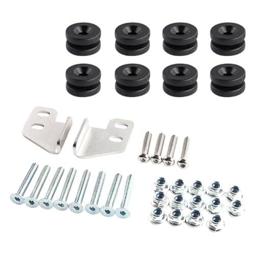 Motorcycle Top Box Mounting Kit - Aluminum Alloy Quick Release Base Plate Screws Hardware, Wear-Resistant Mounting Supplies | Motorcycle Accessories for Home,Travel — view 4