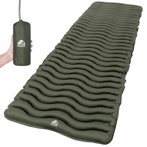 Unigear Inflatable Sleeping Mat, Compact Lightweight Camping Mat for Hiking