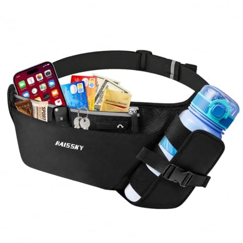Hydration Waist Pack with Water Bottle Holder for Running, Hiking,Cycling