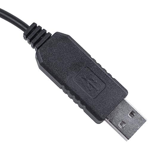 Qxckyag USB DC Converter Cable 5V to 12V 2.1x5.5mm 1M for Small Appliances — view 6