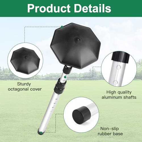 NICEWAT 20.5-52 in Adjustable Aluminium Alloy Golf Travel Bag Support Rod — view 3