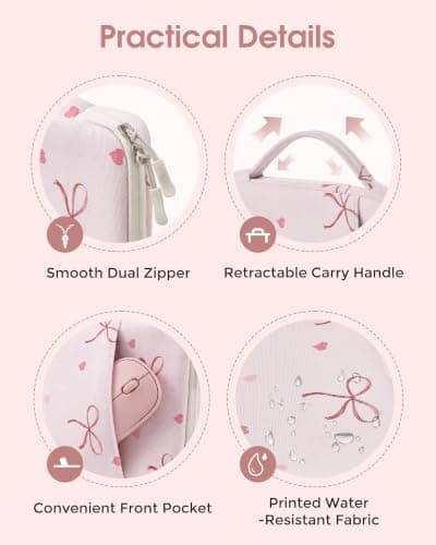 ProCase Laptop Sleeve for MacBook Neo 13 Inch 2026 -Bowknot — view 4