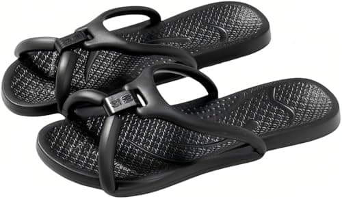 ZBH1985 Detachable Travel Slippers - Packable Unisex Slides for Hotel, Gym & Beach | Non-Slip, Quick-Dry Waterproof Shower Shoes