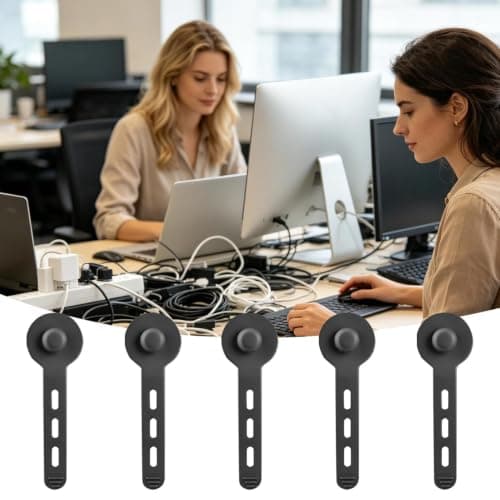 Cable Organizer Ties Anti-Knotting – Organization Straps Wire Organizer for — view 2