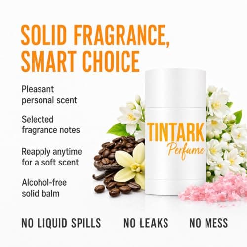 TINTARK Midnight Bloom Solid Perfume Balm for Women, 5 g — view 3