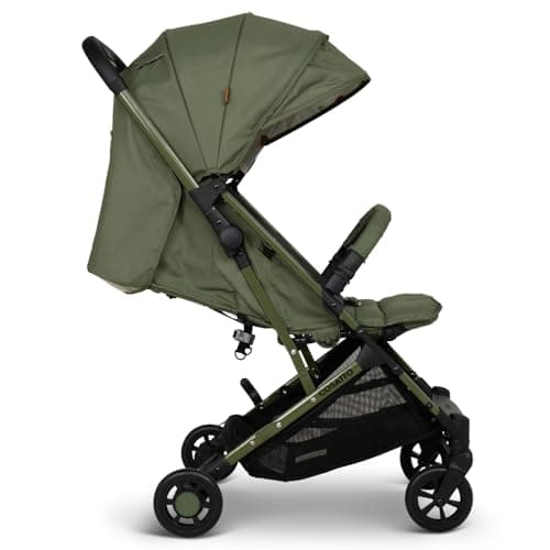 Cosatto Yo Travel Stroller - Baby Pushchair Lightweight Compact Fold from Birth to 25kg - Airline Compatible, One Hand Easy Fold, Large 8kg Shopping Basket, Raincover & Bumper Bar (Hoglet) — view 3