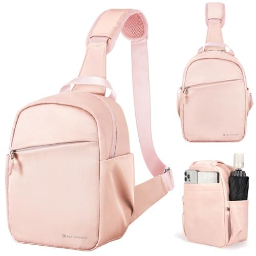 K&F CONCEPT Camera Bag for Photographers Waterproof Photography Camera Backpack Laptop for Men Women (Pink)