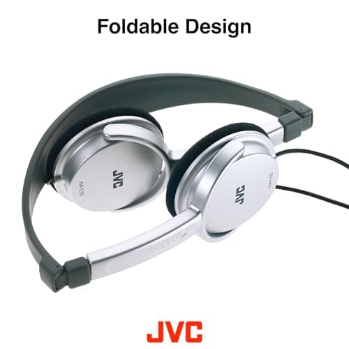 JVC Wired Lightweight Headphones - Black, ‎HA-L50-B-E — view 3