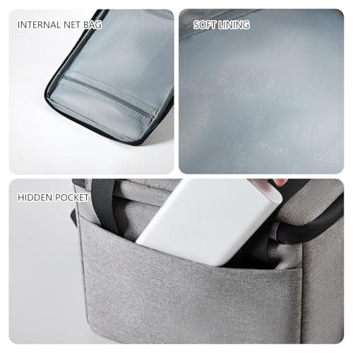 Oxford Fabric Projector Carrying Case Portable Storage Bag Multi-Pocket Projector Organizer for H Series V — view 3