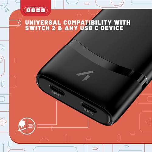 STEALTH Mains Adaptor Compatible with Switch 2 — view 3