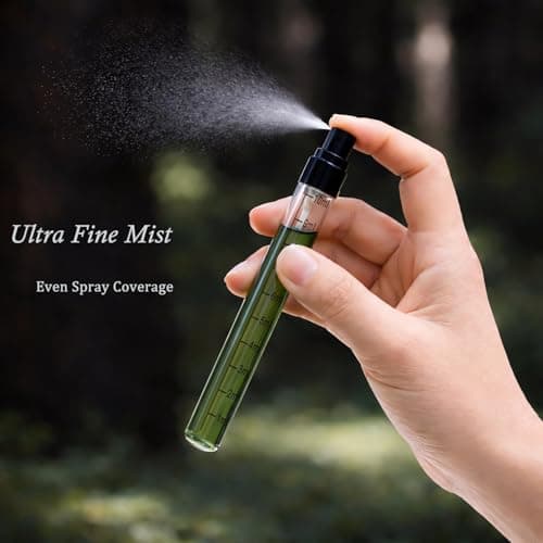 Travel Perfume Atomiser Bottle Refillable, 4 Pcs 10ML Leak Proof Cologne small Spray Bottles set,Portable Perfume Bottle Refillable for Toiletries Travel Perfume Fragrance Container — view 2