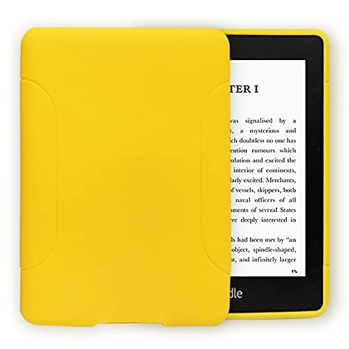 Case for All-New Kindle Paperwhite (11th Generation, 2021 Release) - Slim Fit TPU Gel Protective Cover Case for All-New Kindle Paperwhite E-Reader 6.8" (Yellow)