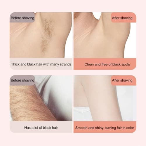 2-in-1 Electric Shaver, IPX7 Waterproof Hair Remover for Body — view 5