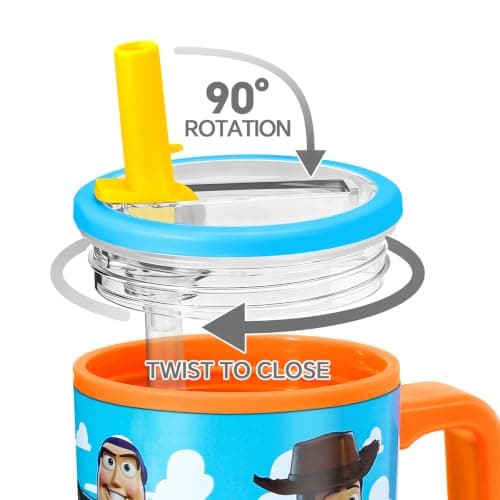 Toy Story 640mL Double Walled Vacuum Insulated Tumbler with Straw & Handle — view 5