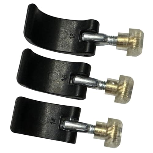 3Pcs Trekking Pole Lock, 3 Size Walking Pole Lock Handle, Strong & Sturdy Walking Stick Locking Clips, Replacement Trekking Pole Accessories — view 6