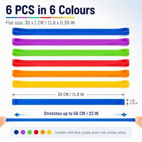 ZAYSY 6 Pcs Silicone Towel Bands for Sun Loungers - Beach and Cruise Chairs — view 3