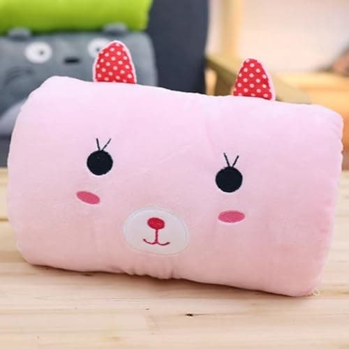 Wzxksoac Hand Warmer Hand Pillow Kids Winter Cartoon Plush Weak Class 1 Arm Pillow,Travel Necessities Desk Nap — view 6