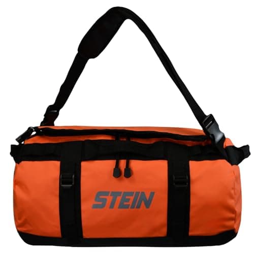 Heavy Duty Kit Bag 70L Orange – PVC Tarpaulin Water-Repellent Holdall for Professional Work & Travel – STEIN Metro