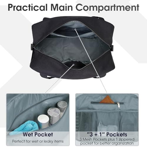Narwey Easyjet Cabin Bag 45x36x20 New Easyjet Underseat Travel Holdall Bag — view 4