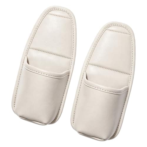 WRWIZDR Car Interior Storage Pocket Pair, White — view 6