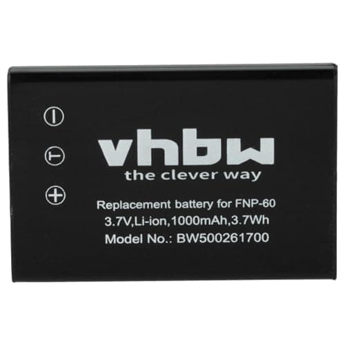 vhbw 3x Battery compatible with Olympus Optoma PK102 Pico Pocket Projector, PK101 Pico Pocket Projector Camera DSLR (1000 mAh, 3.6 V, Li-Ion) — view 3