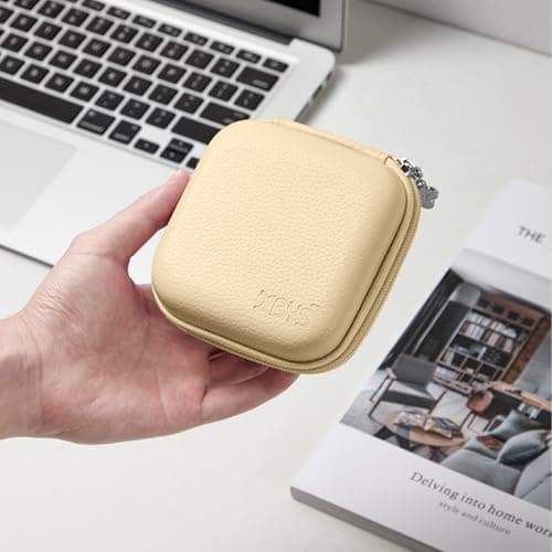 Linpr Portable Charger Case, Tech Electronic Organizer Bag, Khaki, M — view 6