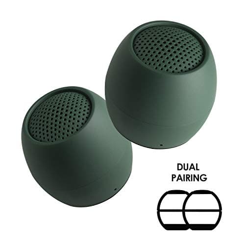 Boompods Zero Mini Bluetooth Speaker - Small Portable Speakers, Green — view 3