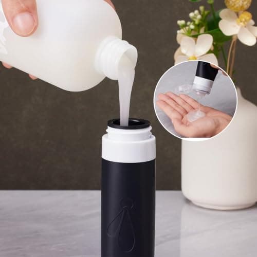 INSFIT Silicone Travel Bottles Set, 6 Pack Toiletry, Leakproof Travel Accessories for Women, Airplane Essentials — view 3