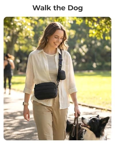 bagsmart Crossbody Bag for Women with Detachable Earphone Case — view 2